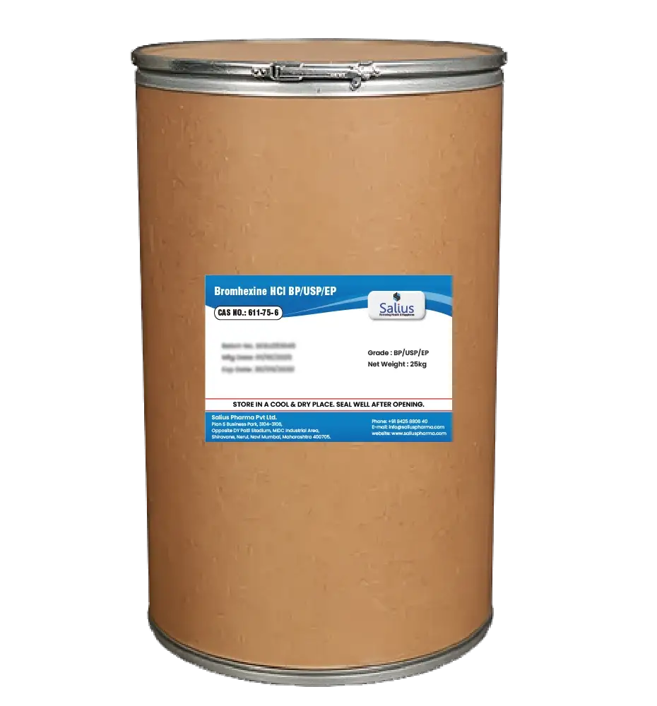 Bromhexine HCl Drum
